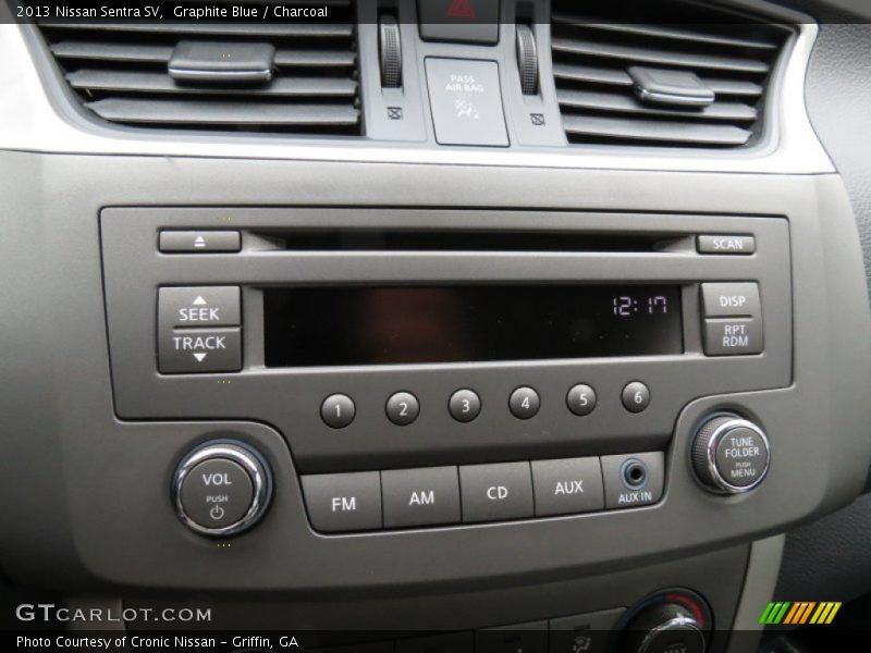 Audio System of 2013 Sentra SV