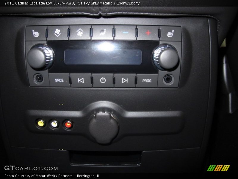 Galaxy Gray Metallic / Ebony/Ebony 2011 Cadillac Escalade ESV Luxury AWD