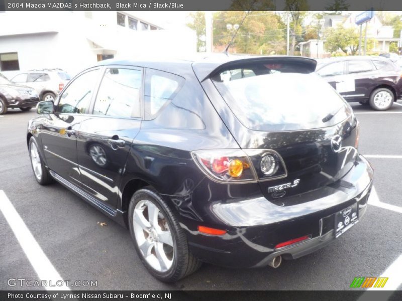 Black Mica / Black/Blue 2004 Mazda MAZDA3 s Hatchback