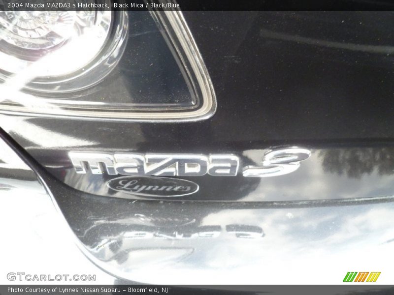 Black Mica / Black/Blue 2004 Mazda MAZDA3 s Hatchback