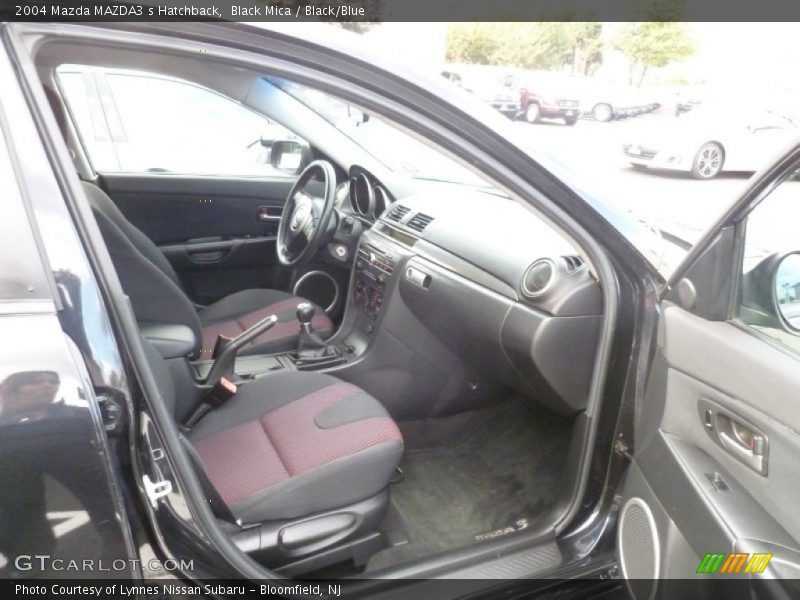 Black Mica / Black/Blue 2004 Mazda MAZDA3 s Hatchback