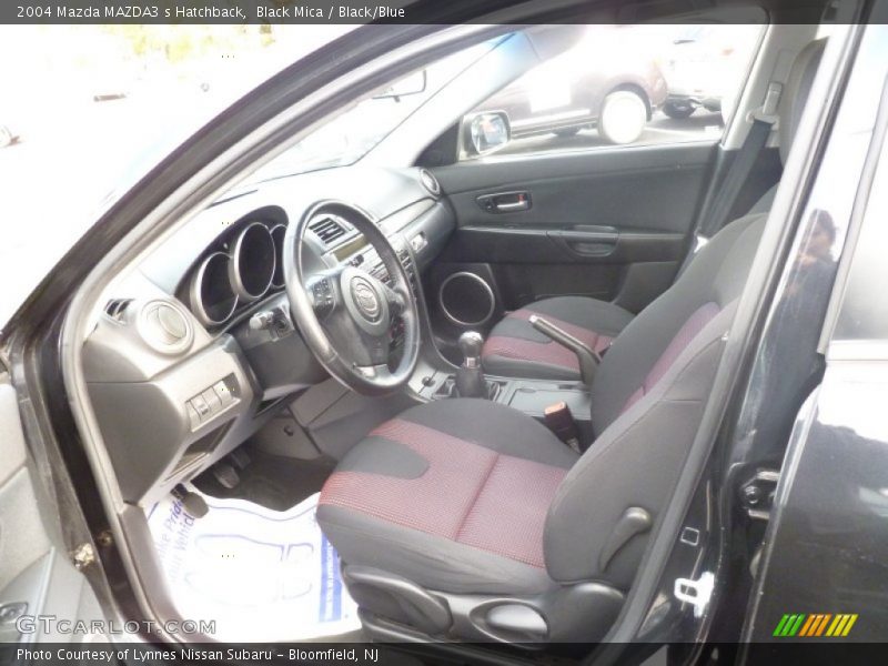Black Mica / Black/Blue 2004 Mazda MAZDA3 s Hatchback