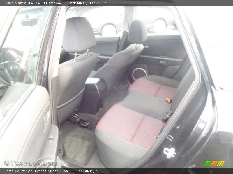 Black Mica / Black/Blue 2004 Mazda MAZDA3 s Hatchback