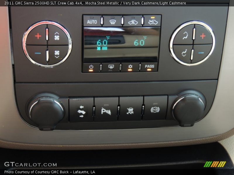 Mocha Steel Metallic / Very Dark Cashmere/Light Cashmere 2011 GMC Sierra 2500HD SLT Crew Cab 4x4