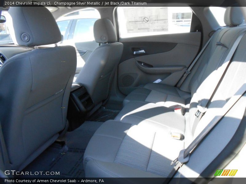 Champagne Silver Metallic / Jet Black/Dark Titanium 2014 Chevrolet Impala LS