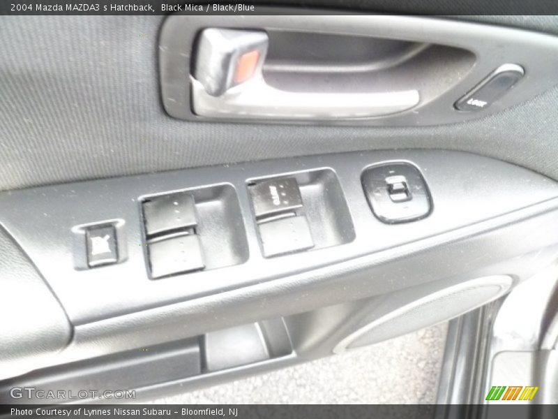 Black Mica / Black/Blue 2004 Mazda MAZDA3 s Hatchback