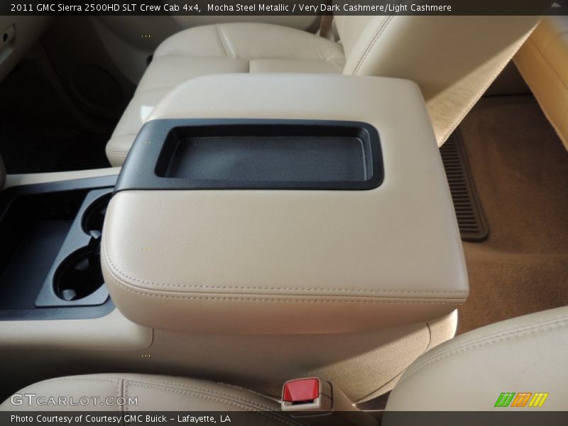 Mocha Steel Metallic / Very Dark Cashmere/Light Cashmere 2011 GMC Sierra 2500HD SLT Crew Cab 4x4