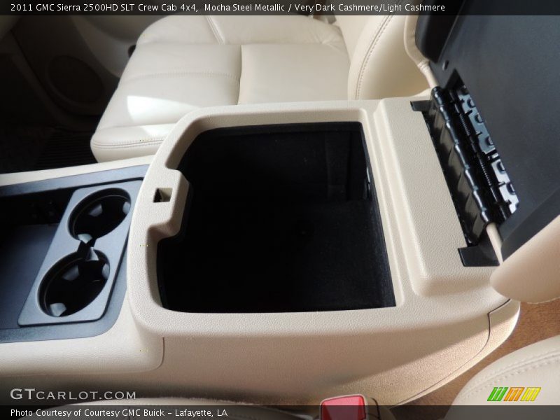 Mocha Steel Metallic / Very Dark Cashmere/Light Cashmere 2011 GMC Sierra 2500HD SLT Crew Cab 4x4