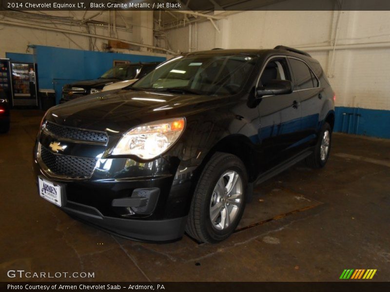 Black Granite Metallic / Jet Black 2014 Chevrolet Equinox LT