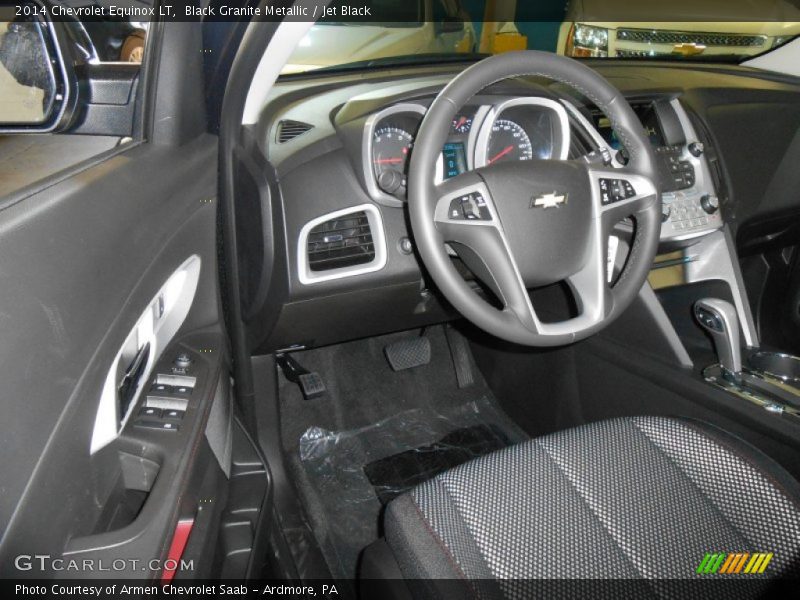 Black Granite Metallic / Jet Black 2014 Chevrolet Equinox LT