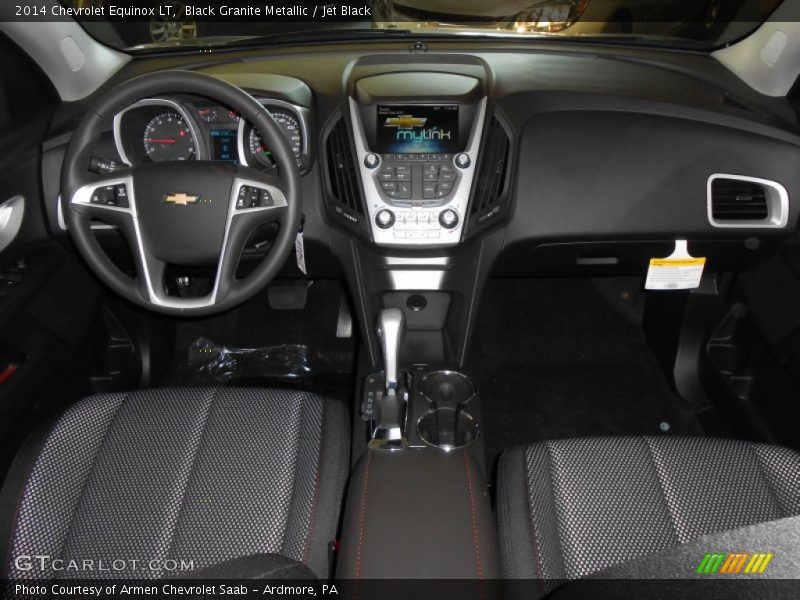 Black Granite Metallic / Jet Black 2014 Chevrolet Equinox LT