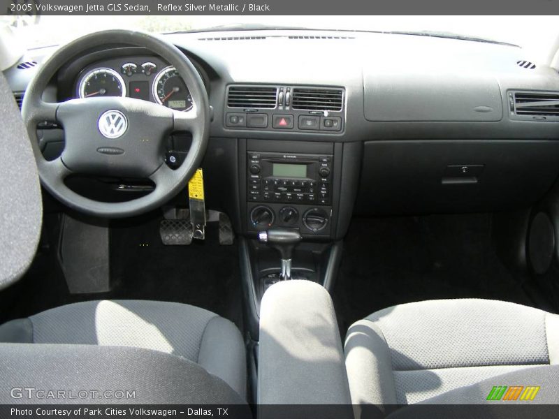Reflex Silver Metallic / Black 2005 Volkswagen Jetta GLS Sedan