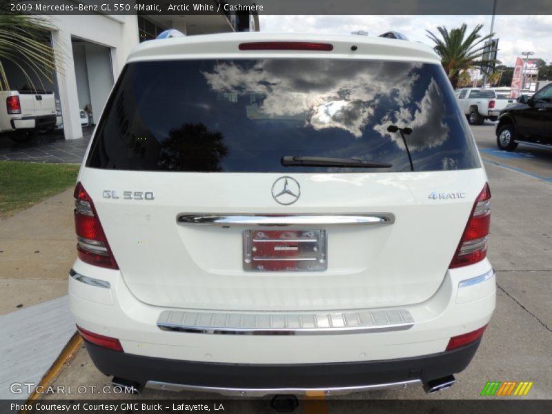 Arctic White / Cashmere 2009 Mercedes-Benz GL 550 4Matic