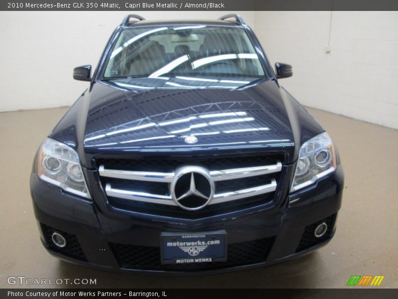 Capri Blue Metallic / Almond/Black 2010 Mercedes-Benz GLK 350 4Matic