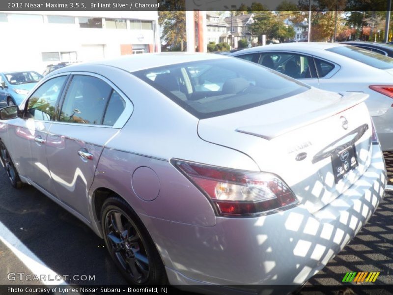 Brilliant Silver / Charcoal 2012 Nissan Maxima 3.5 S