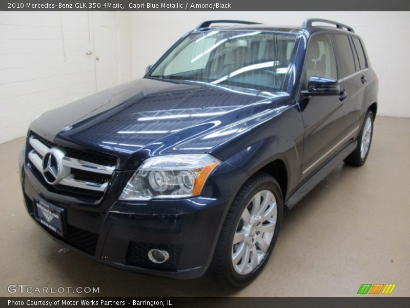 Capri Blue Metallic / Almond/Black 2010 Mercedes-Benz GLK 350 4Matic