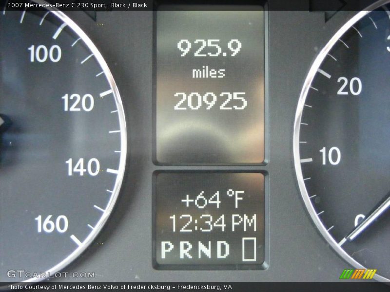 Black / Black 2007 Mercedes-Benz C 230 Sport