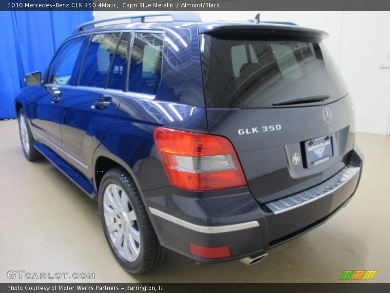 Capri Blue Metallic / Almond/Black 2010 Mercedes-Benz GLK 350 4Matic