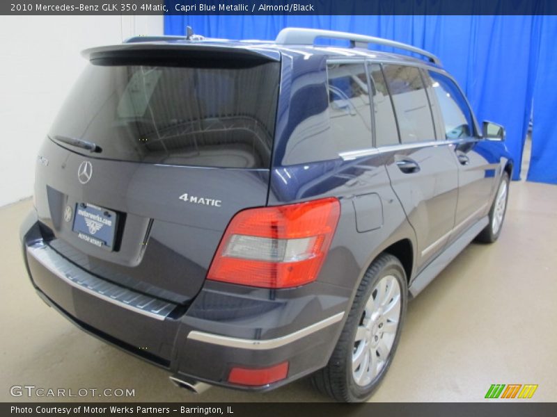 Capri Blue Metallic / Almond/Black 2010 Mercedes-Benz GLK 350 4Matic