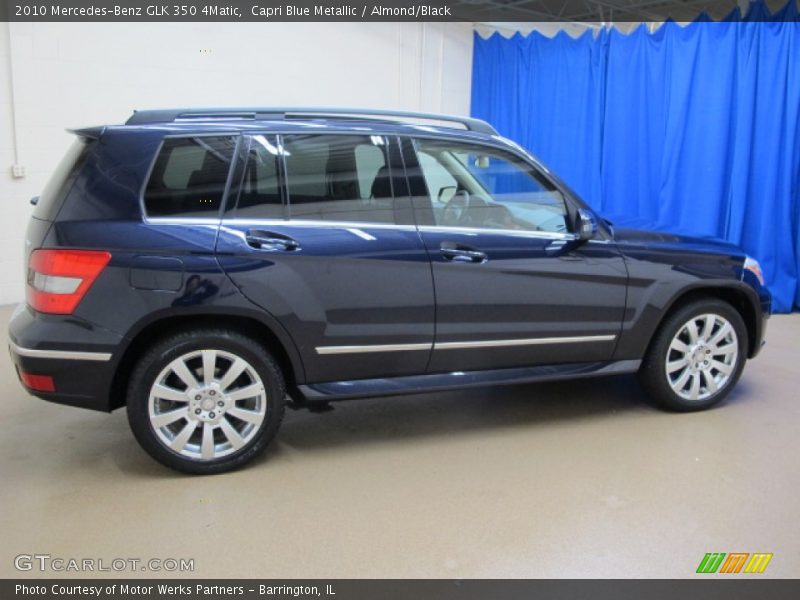 Capri Blue Metallic / Almond/Black 2010 Mercedes-Benz GLK 350 4Matic