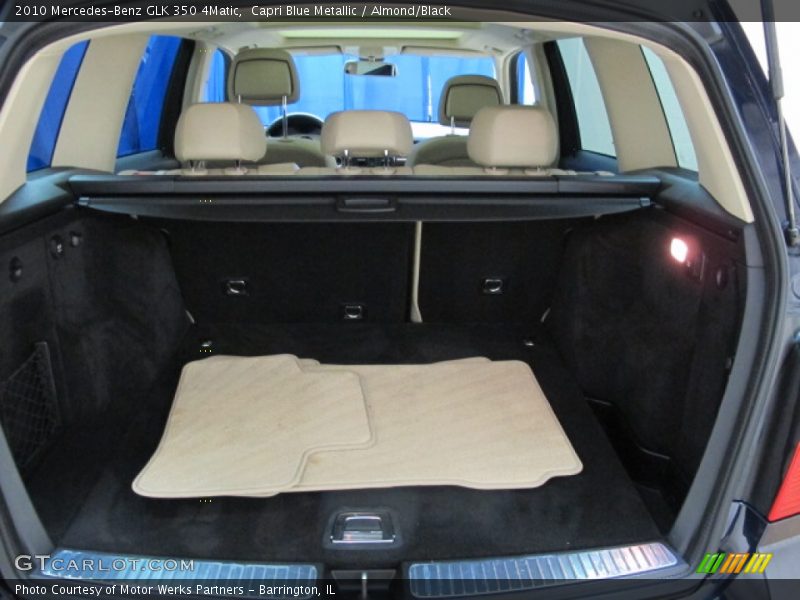 Capri Blue Metallic / Almond/Black 2010 Mercedes-Benz GLK 350 4Matic
