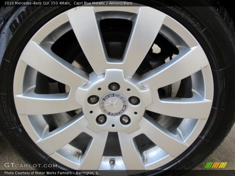 Capri Blue Metallic / Almond/Black 2010 Mercedes-Benz GLK 350 4Matic