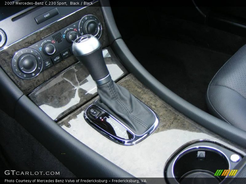Black / Black 2007 Mercedes-Benz C 230 Sport