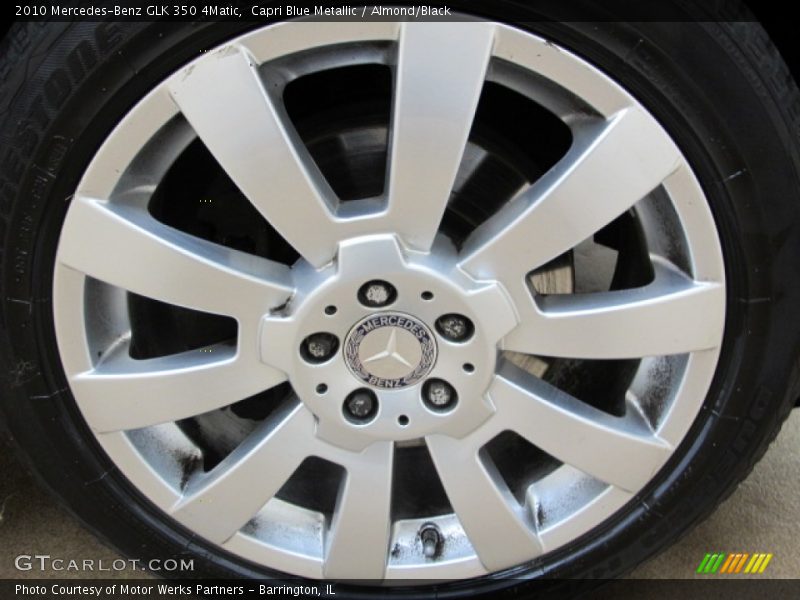 Capri Blue Metallic / Almond/Black 2010 Mercedes-Benz GLK 350 4Matic