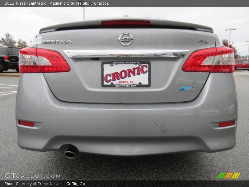 Magnetic Gray Metallic / Charcoal 2013 Nissan Sentra SR
