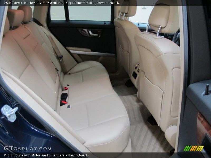Capri Blue Metallic / Almond/Black 2010 Mercedes-Benz GLK 350 4Matic
