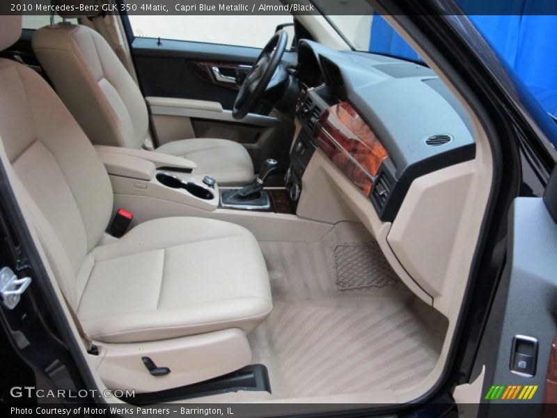 Capri Blue Metallic / Almond/Black 2010 Mercedes-Benz GLK 350 4Matic