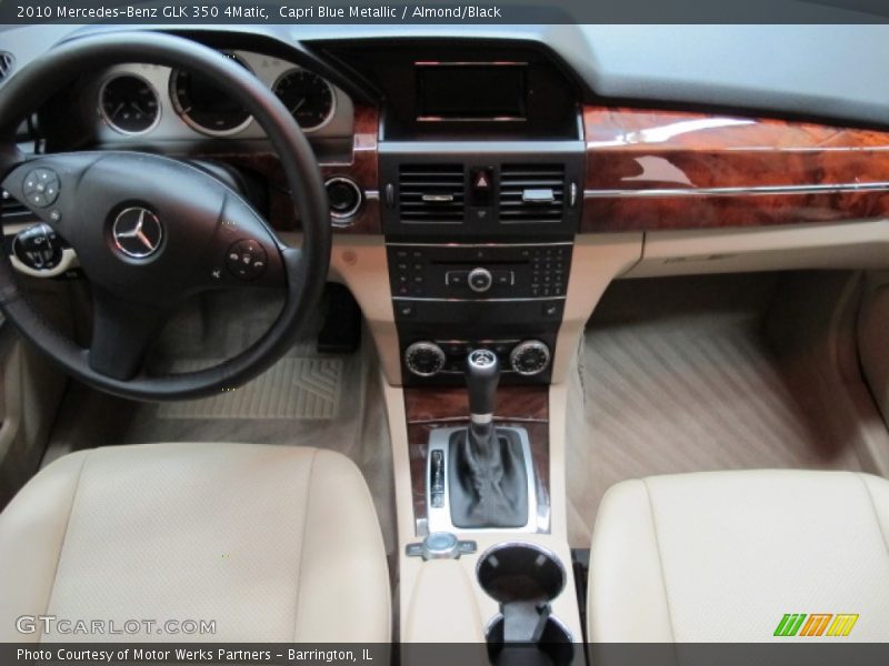 Capri Blue Metallic / Almond/Black 2010 Mercedes-Benz GLK 350 4Matic