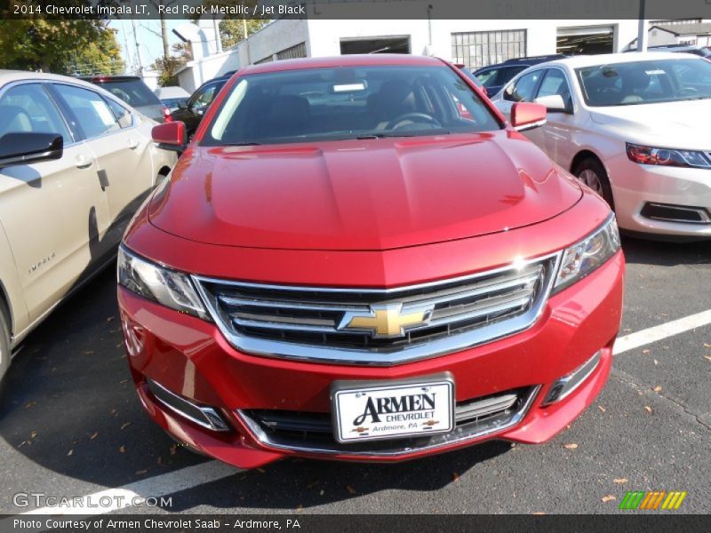 Red Rock Metallic / Jet Black 2014 Chevrolet Impala LT