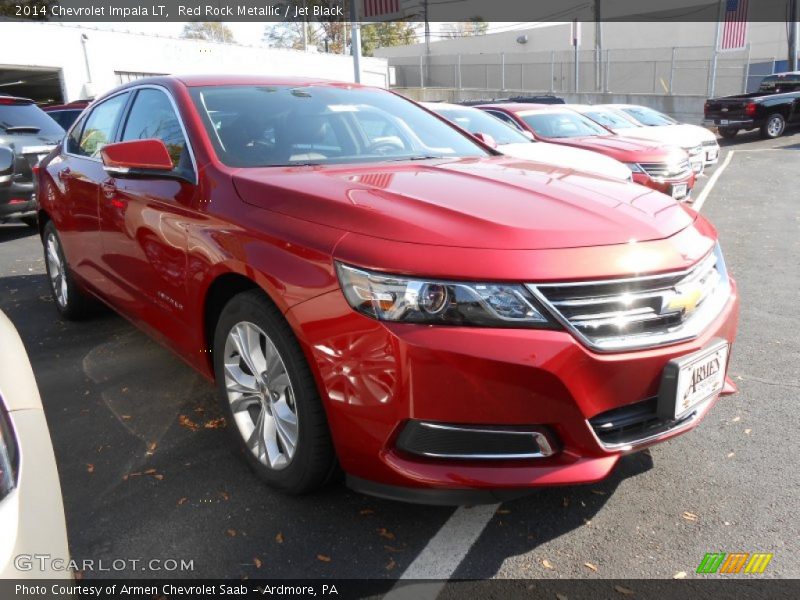 Red Rock Metallic / Jet Black 2014 Chevrolet Impala LT