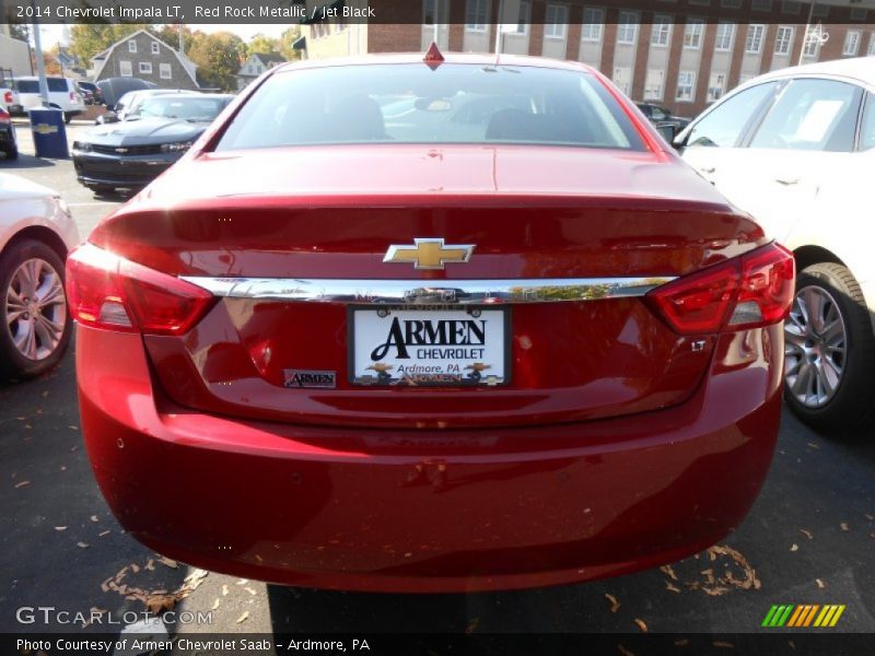 Red Rock Metallic / Jet Black 2014 Chevrolet Impala LT