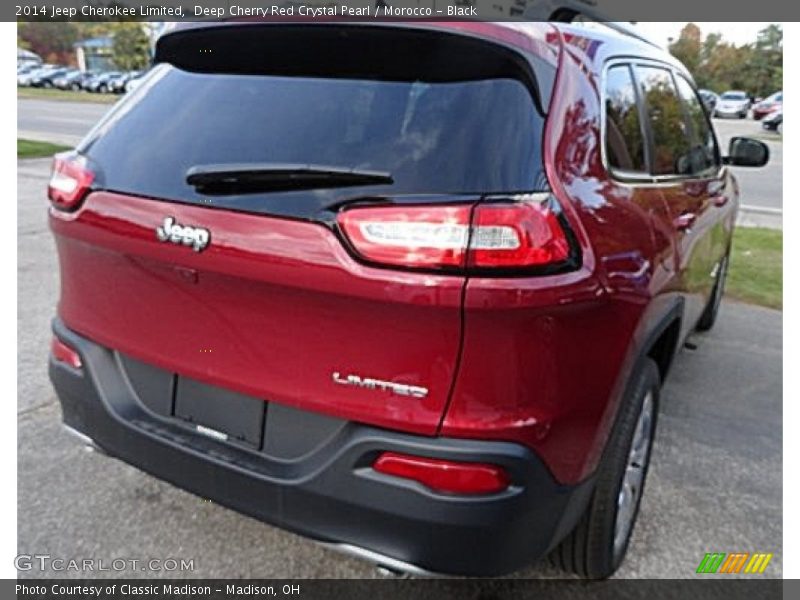 Deep Cherry Red Crystal Pearl / Morocco - Black 2014 Jeep Cherokee Limited