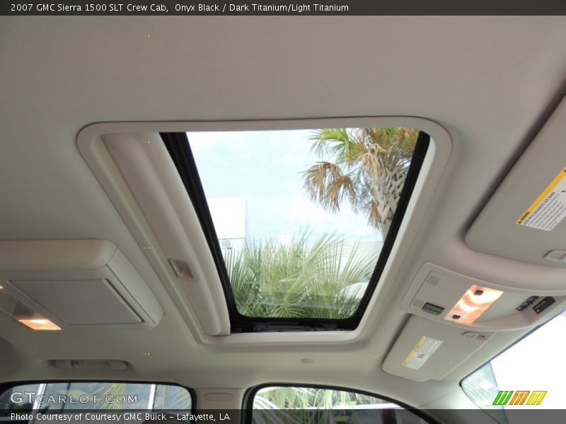 Onyx Black / Dark Titanium/Light Titanium 2007 GMC Sierra 1500 SLT Crew Cab