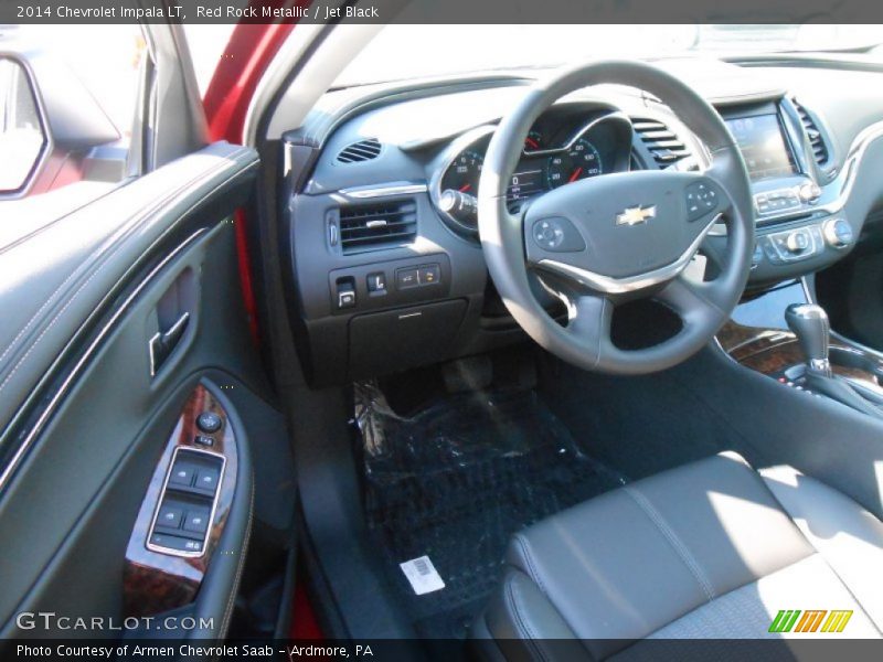 Red Rock Metallic / Jet Black 2014 Chevrolet Impala LT