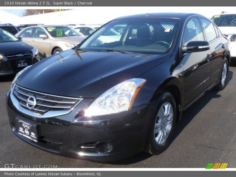 Super Black / Charcoal 2010 Nissan Altima 2.5 SL