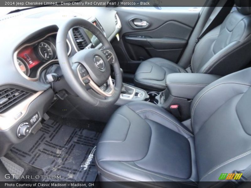  2014 Cherokee Limited Morocco - Black Interior