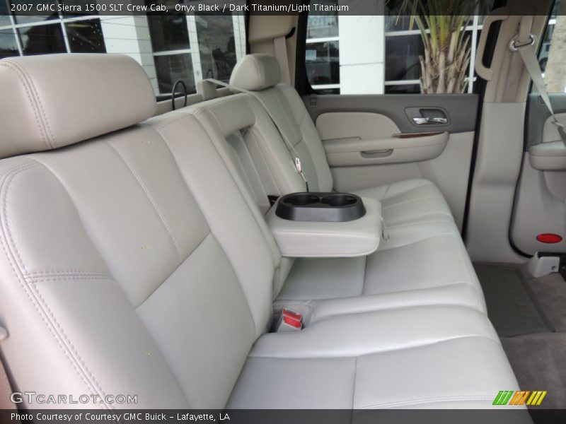 Onyx Black / Dark Titanium/Light Titanium 2007 GMC Sierra 1500 SLT Crew Cab
