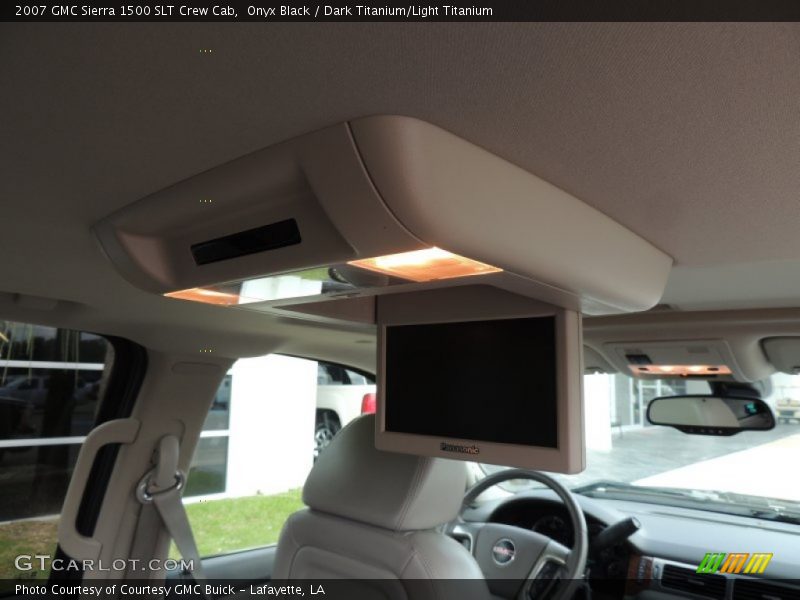 Onyx Black / Dark Titanium/Light Titanium 2007 GMC Sierra 1500 SLT Crew Cab