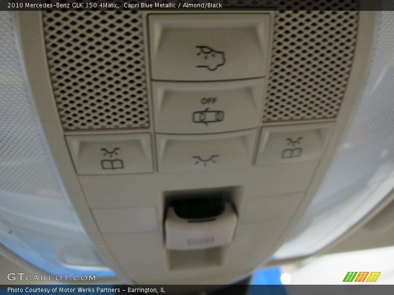 Capri Blue Metallic / Almond/Black 2010 Mercedes-Benz GLK 350 4Matic
