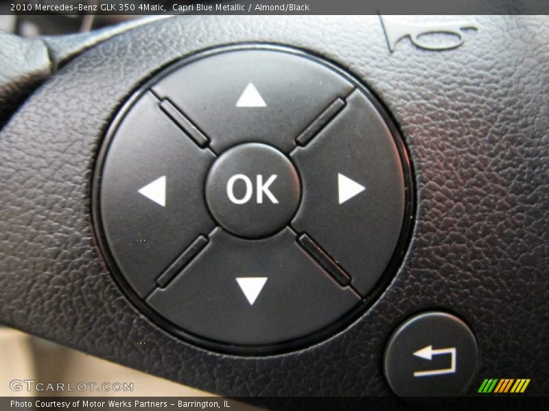 Capri Blue Metallic / Almond/Black 2010 Mercedes-Benz GLK 350 4Matic
