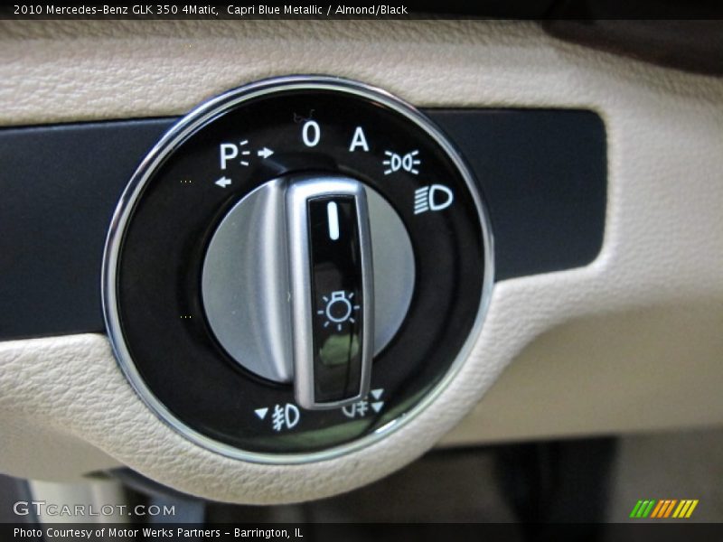 Capri Blue Metallic / Almond/Black 2010 Mercedes-Benz GLK 350 4Matic