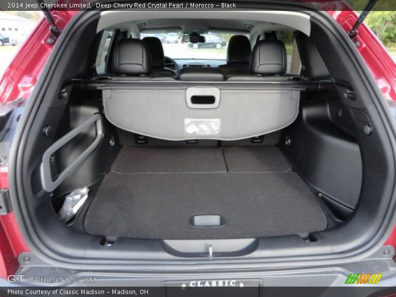 Deep Cherry Red Crystal Pearl / Morocco - Black 2014 Jeep Cherokee Limited