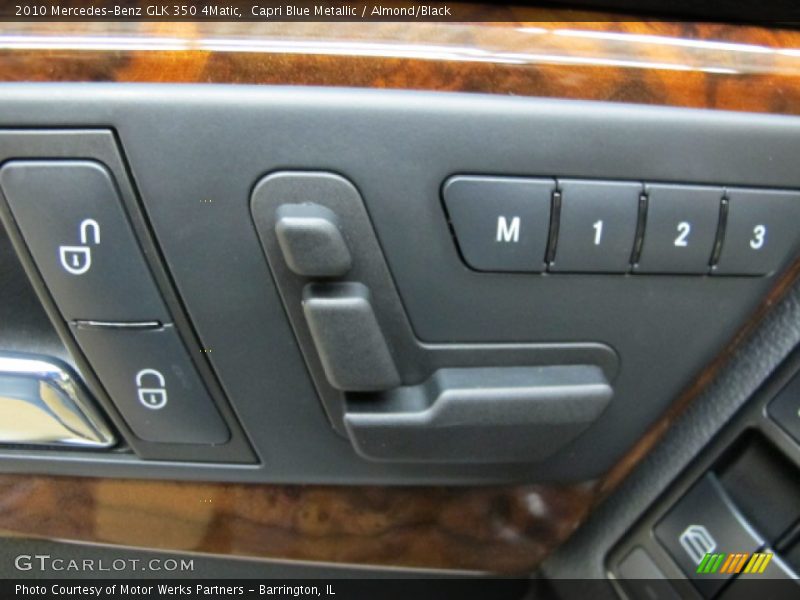 Capri Blue Metallic / Almond/Black 2010 Mercedes-Benz GLK 350 4Matic