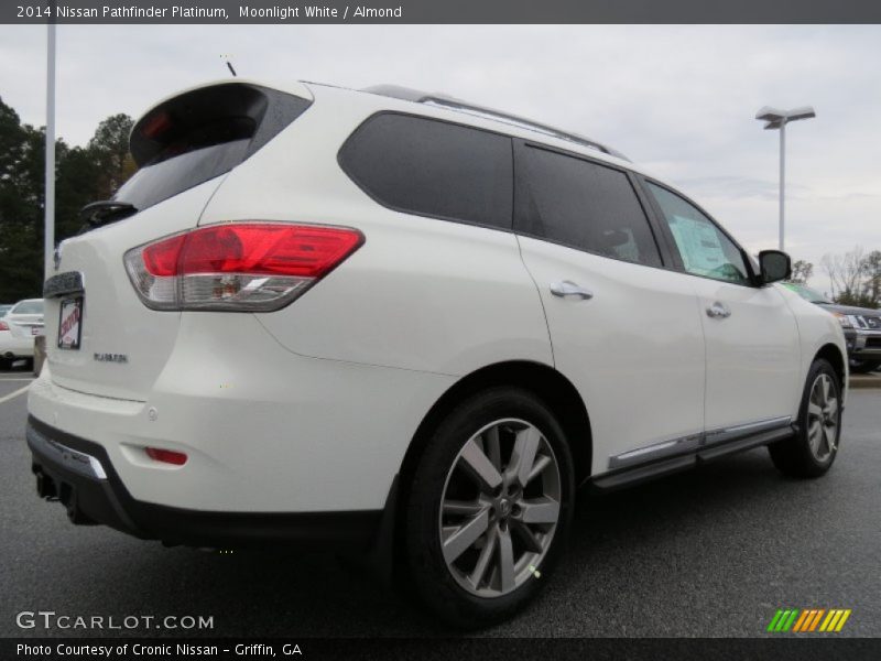 Moonlight White / Almond 2014 Nissan Pathfinder Platinum