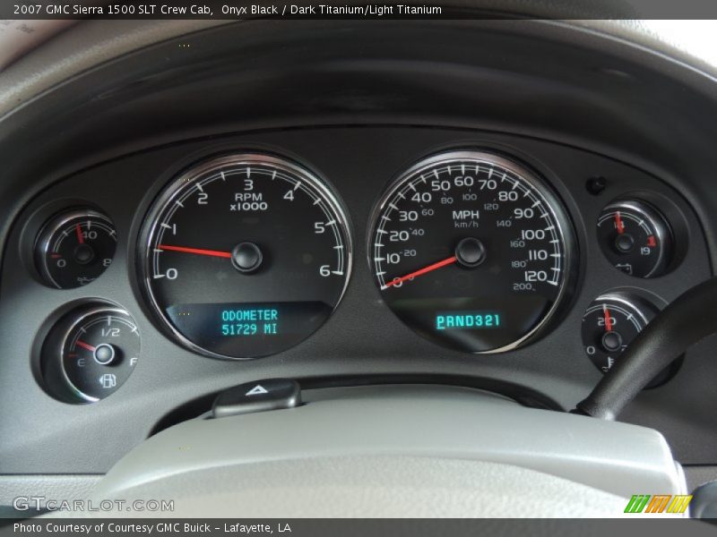 Onyx Black / Dark Titanium/Light Titanium 2007 GMC Sierra 1500 SLT Crew Cab