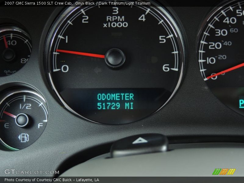 Onyx Black / Dark Titanium/Light Titanium 2007 GMC Sierra 1500 SLT Crew Cab